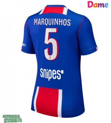 Paris Saint-Germain Marquinhos #5 Replika Hjemmebanetrøje Dame 2026-27 Kortærmet